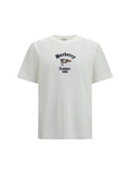 Burberry Archive Check Embroidered T-Shirt — White