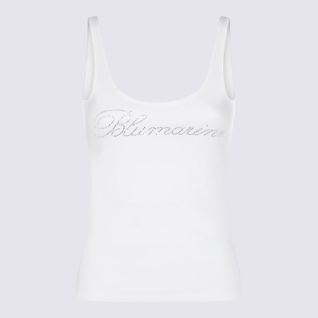 Blumarine Top Natural White _co Ea - XS