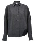 The Attico Shirt — Charcoal