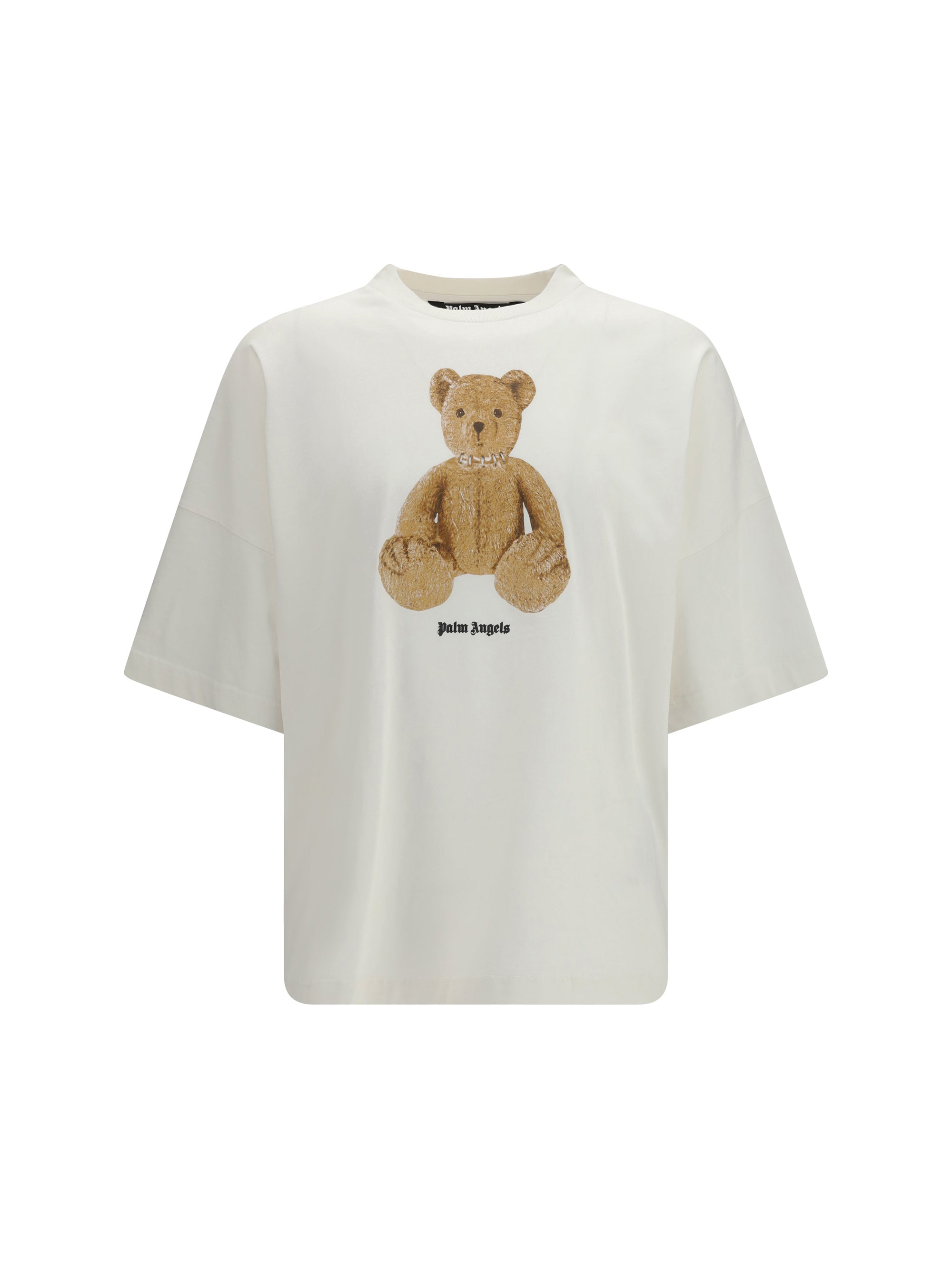 Palm Angels Bear Print T-Shirt — White