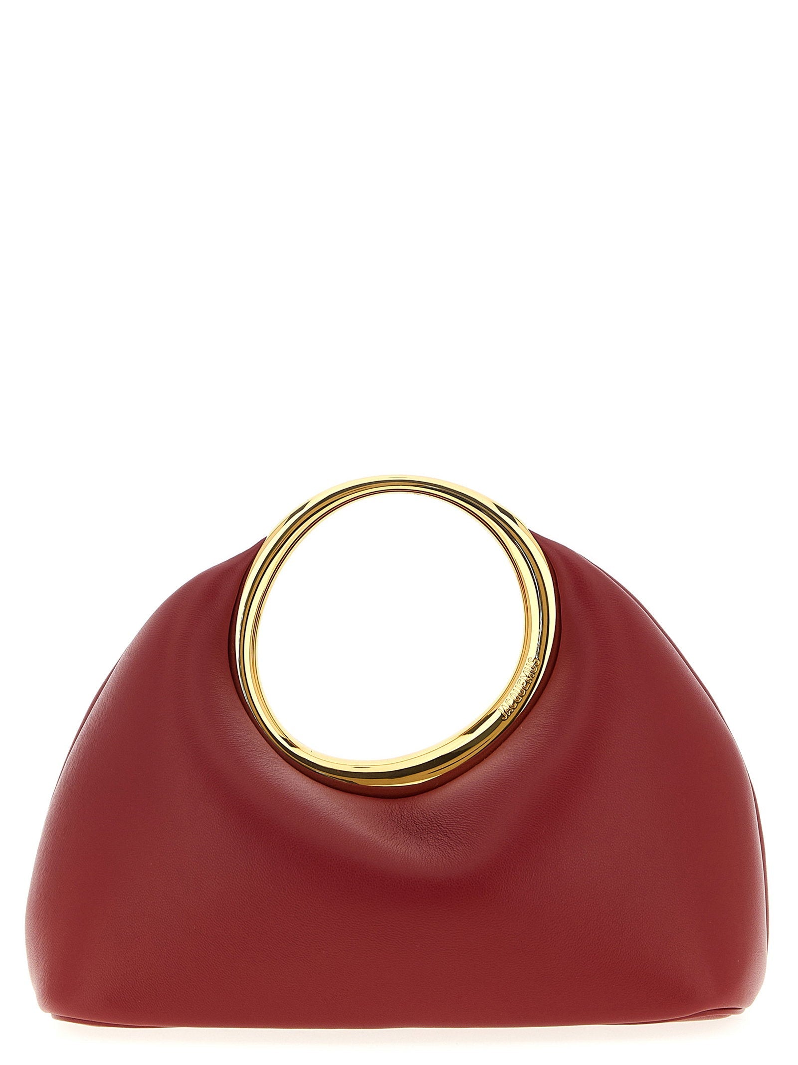 Jacquemus Top Handle Bag — Burgundy