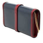 Bicolor Calfskin Jackie 1961 Wallet On Chain