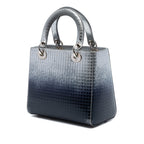 Medium Ombre Metallic Patent Microcannage Lady Dior