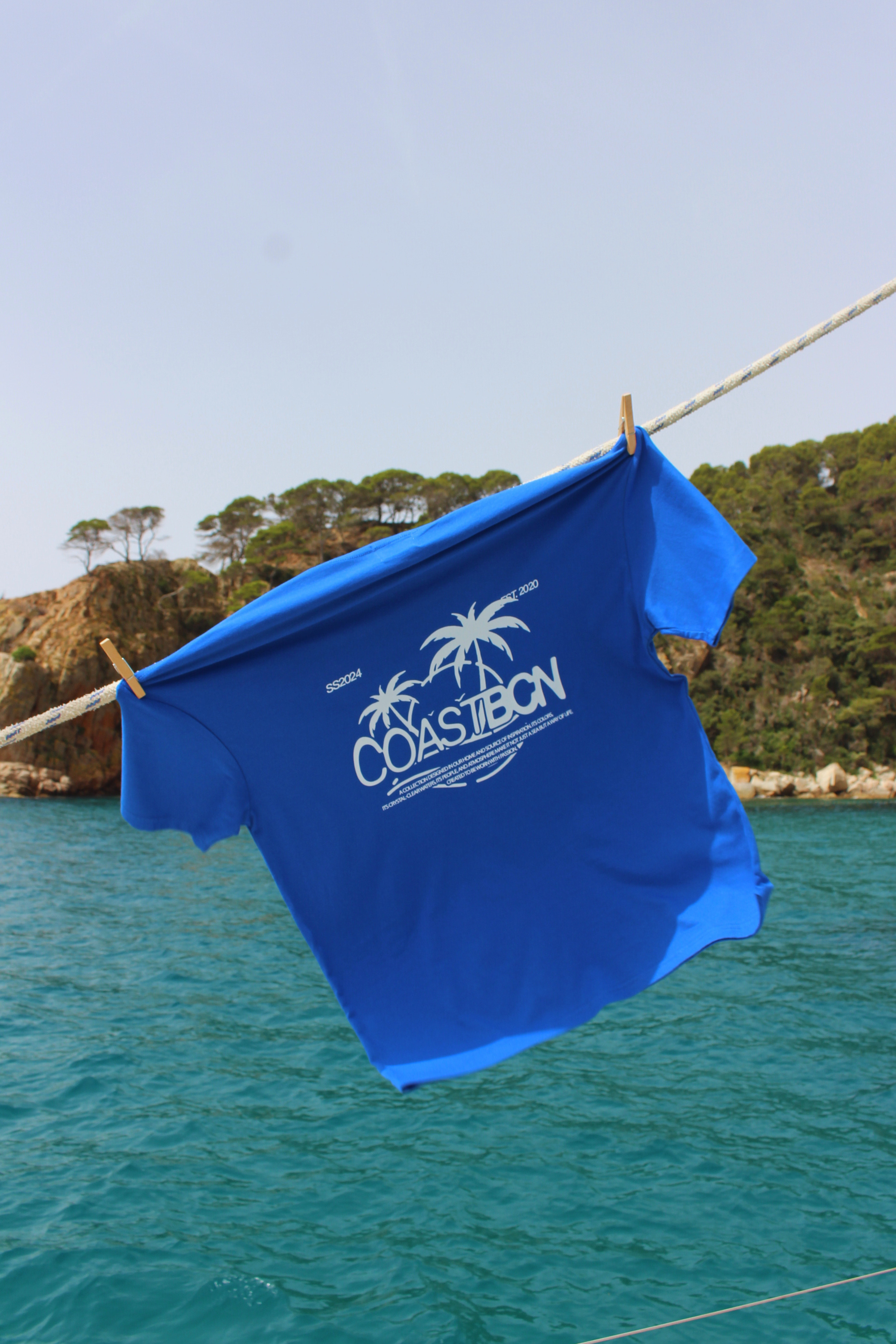 Electric Blue Horizon T-Shirt