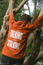 Orange Less Stalking Hoodie