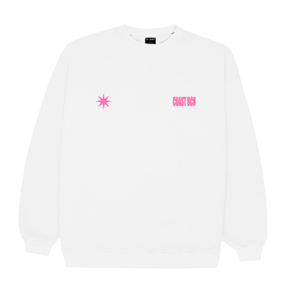 White Disconnect Sweatshirt