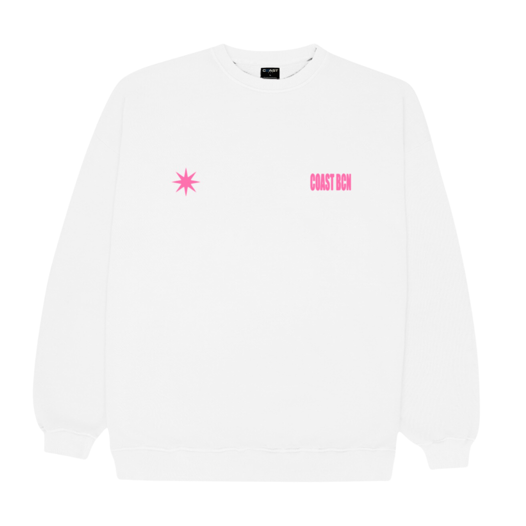 White Disconnect Sweatshirt