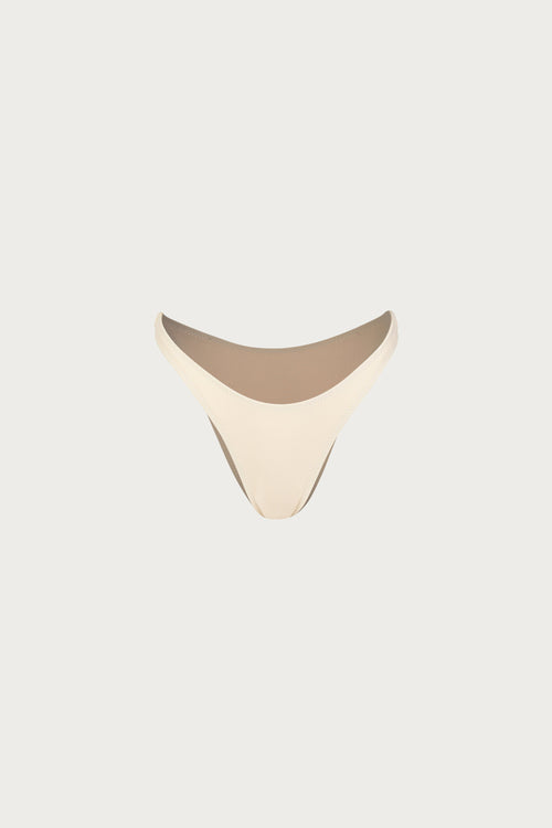 90s Bottom (Faux Suede Cream)