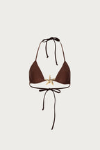 Starfish Triangle Top (Chocolate Brown)