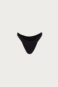 90s Bottom (Faux Suede Black)