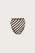High Rise Bottom (Diagonal Stripe)