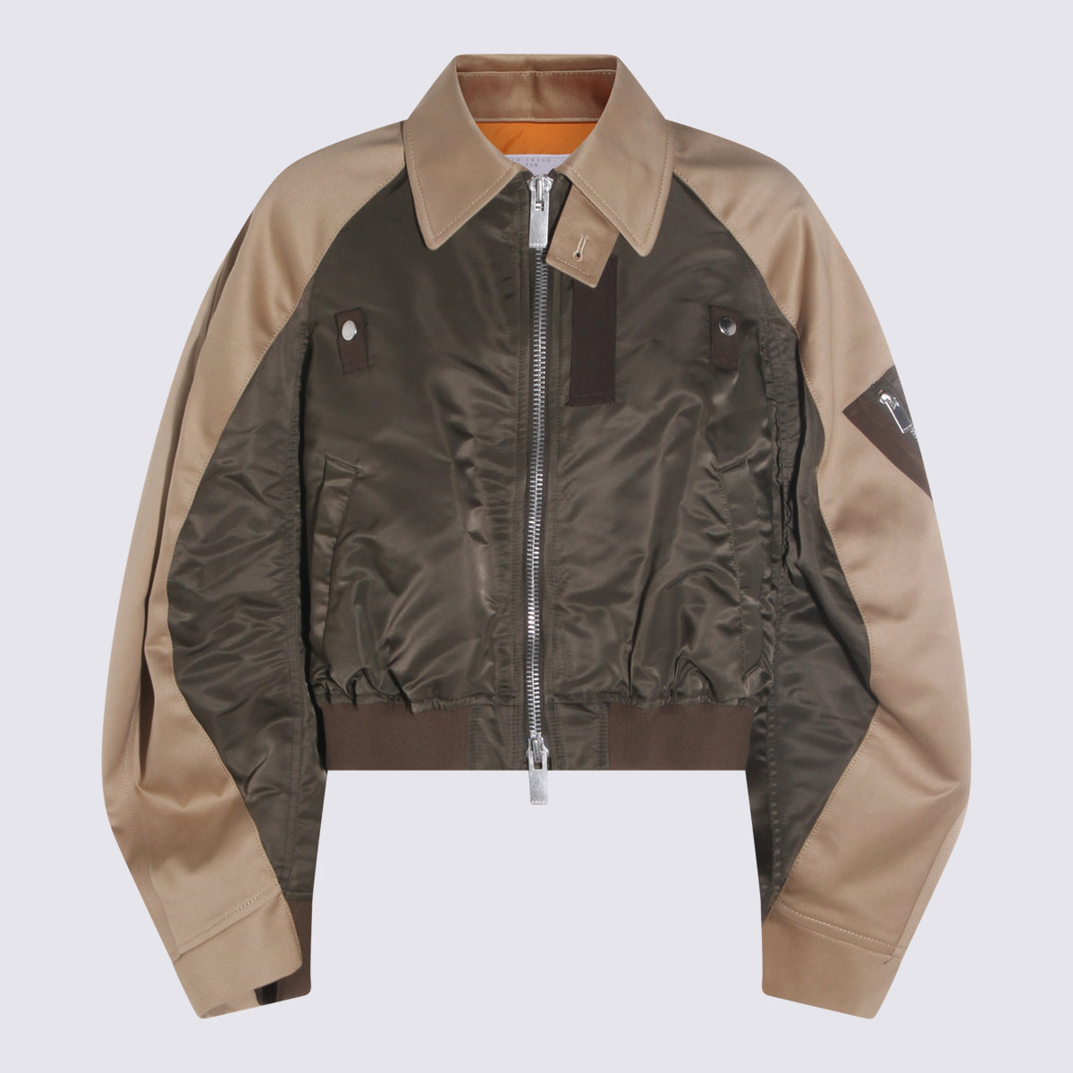 Sacai Jackets Khaki/beige _ny