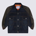 Sacai Jackets Blue/khaki _co