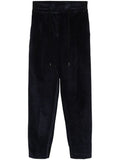 Peserico Tapered Needlecord Trousers — Navy