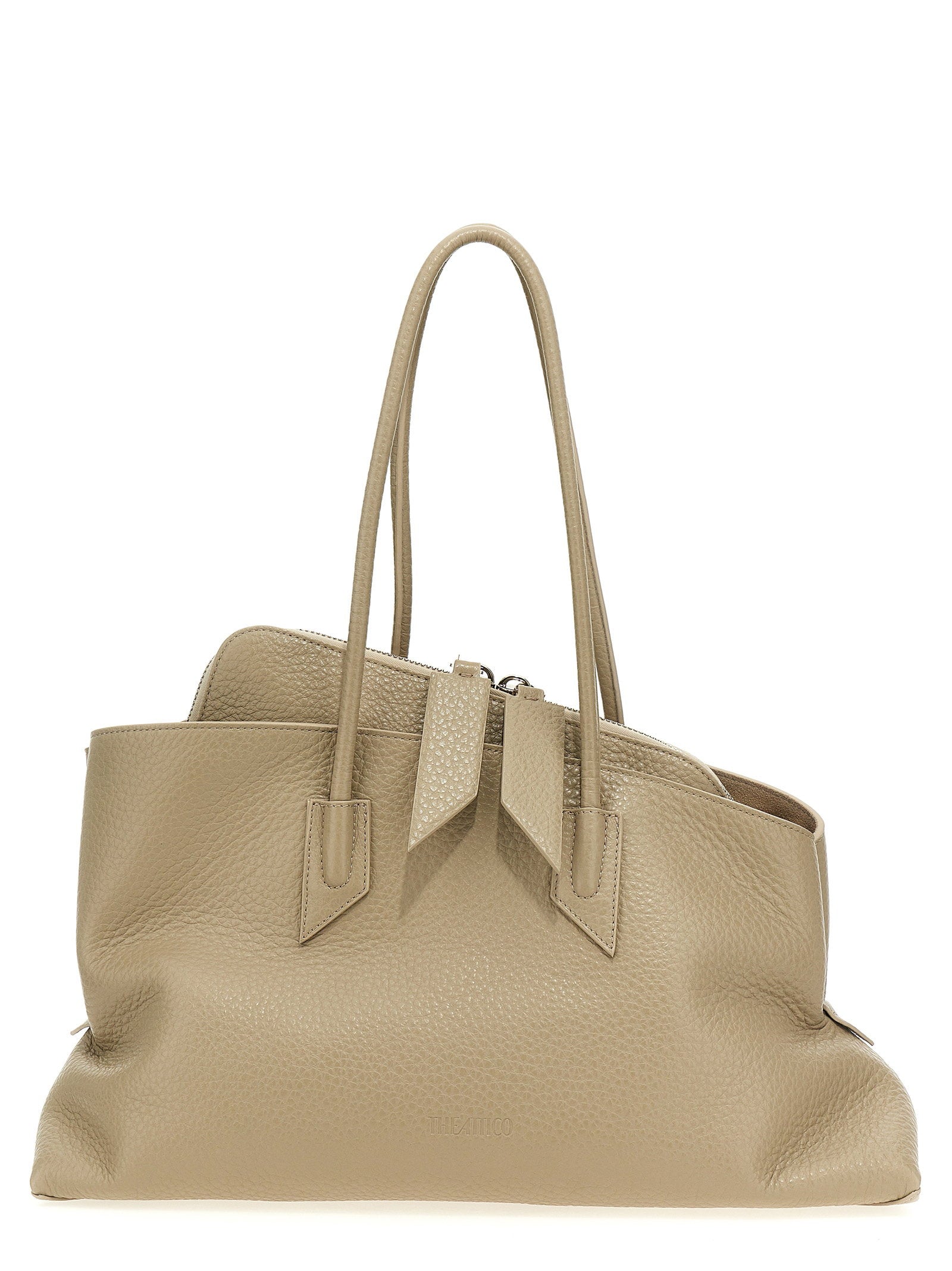 The Attico La Passeggiata Shoulder Bag — Beige