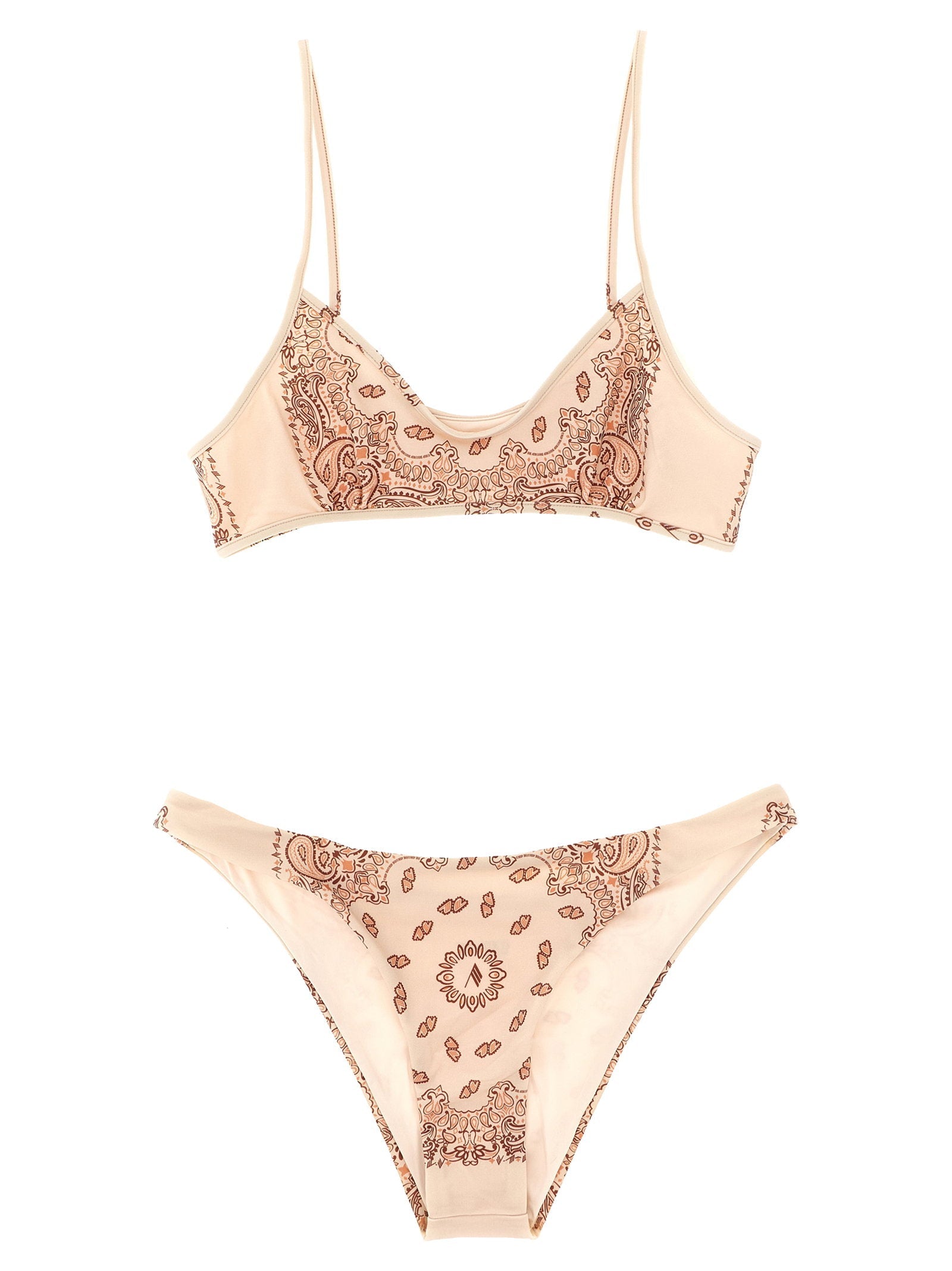 The Attico Estate Meravigliosa Bikini — Cream