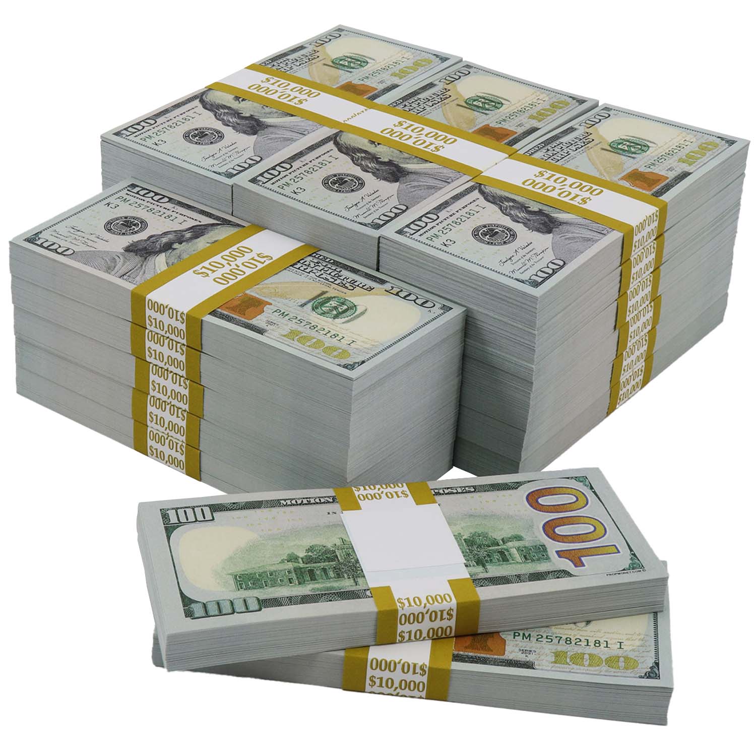 $250,000 Full Print New Series Stacks By Prop Money Inc.
