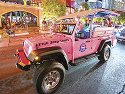 Bright Lights Vegas at Night Tour by Pink Jeep