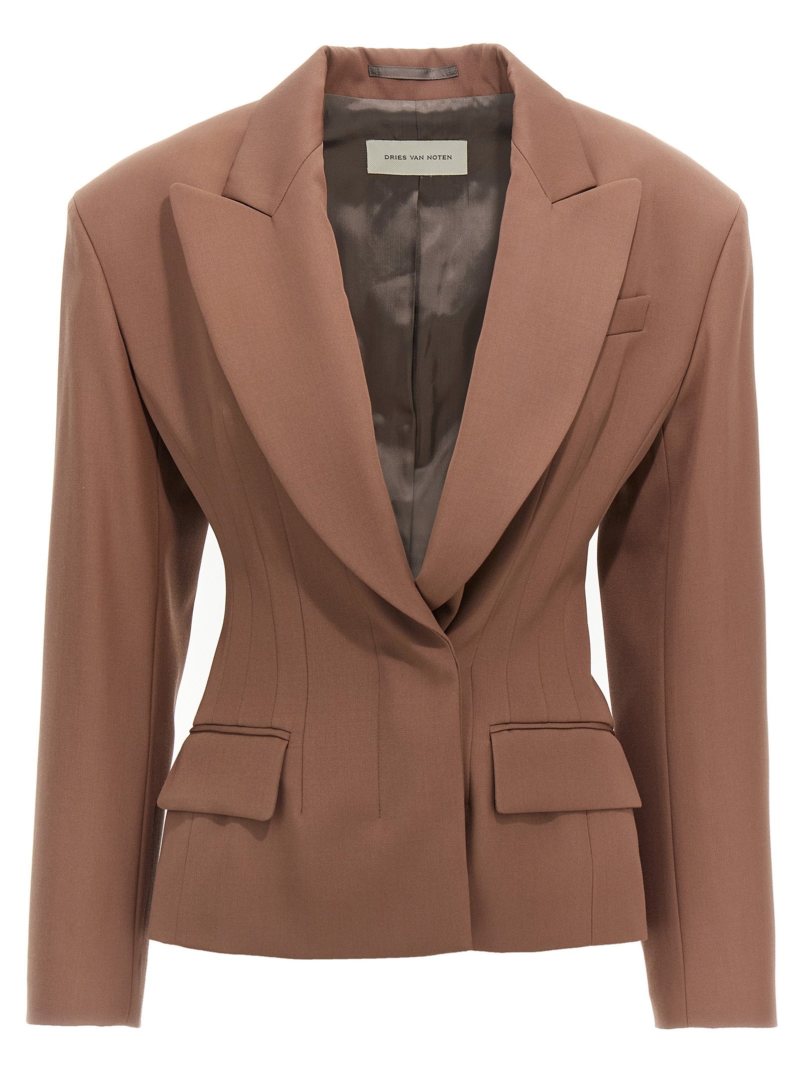 Dries Van Noten Blazer — Taupe