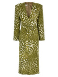 Dries Van Noten Dohana Dress — Olive