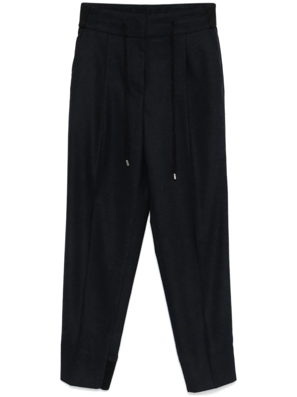 Peserico Flannel Trousers — Navy