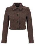 Max Mara Carpa Blazer — brown