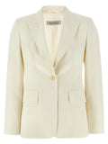 Max Mara Palchi Blazer — Cream