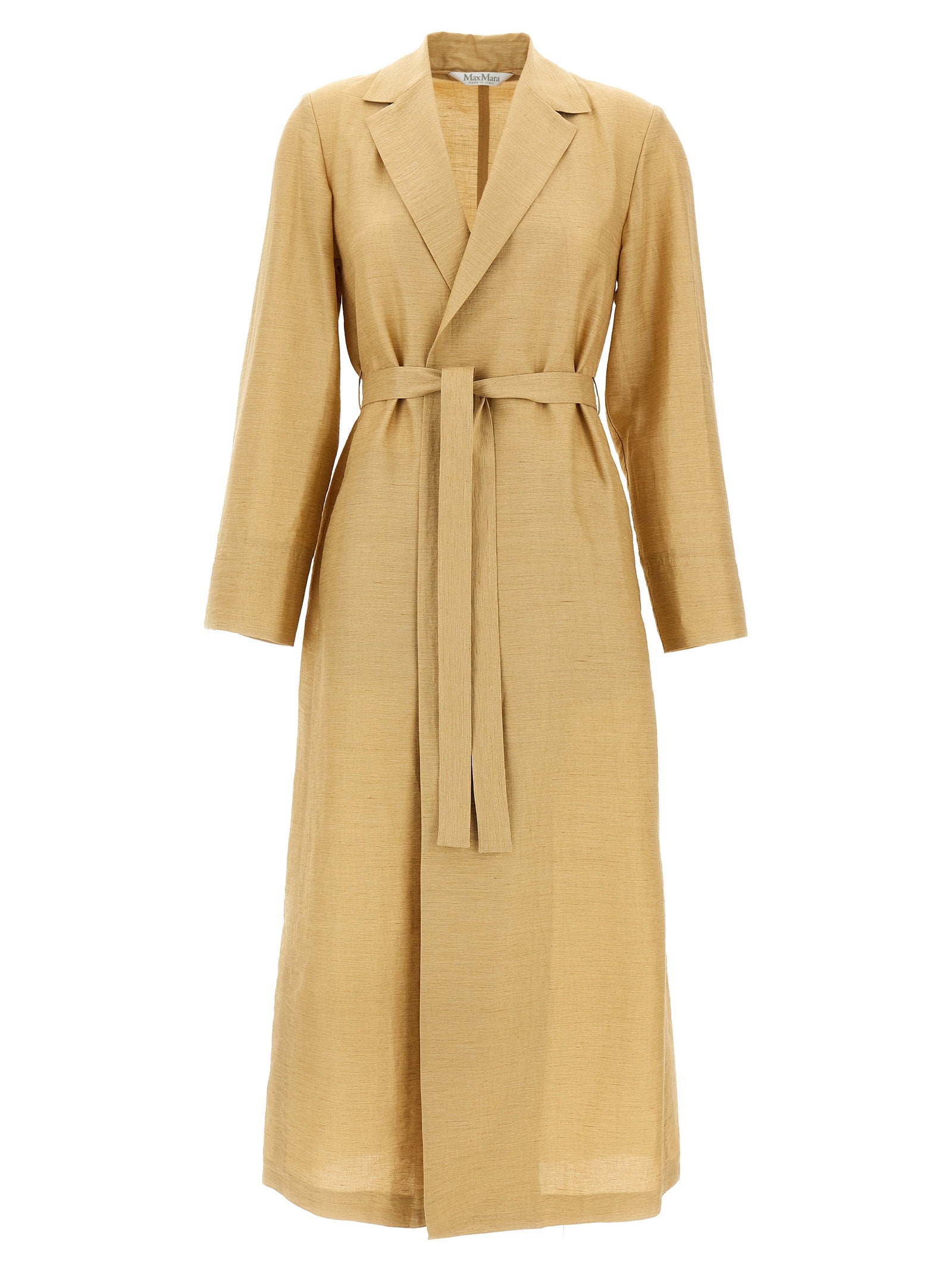 Max Mara Meandro Coat — Gold