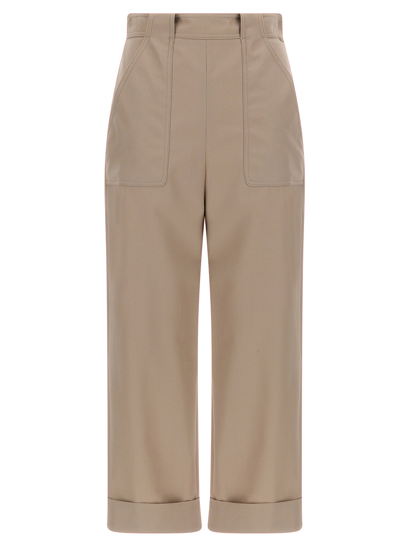 Max Mara Trousers — Beige