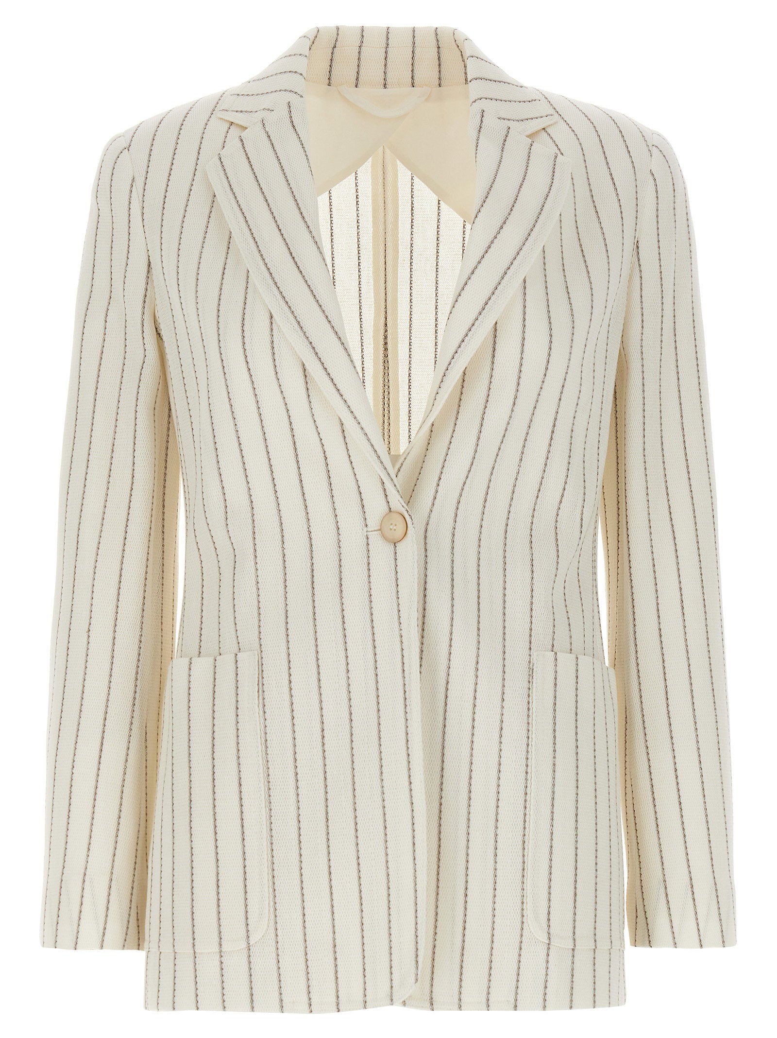 Max Mara Jadi Blazer — Cream