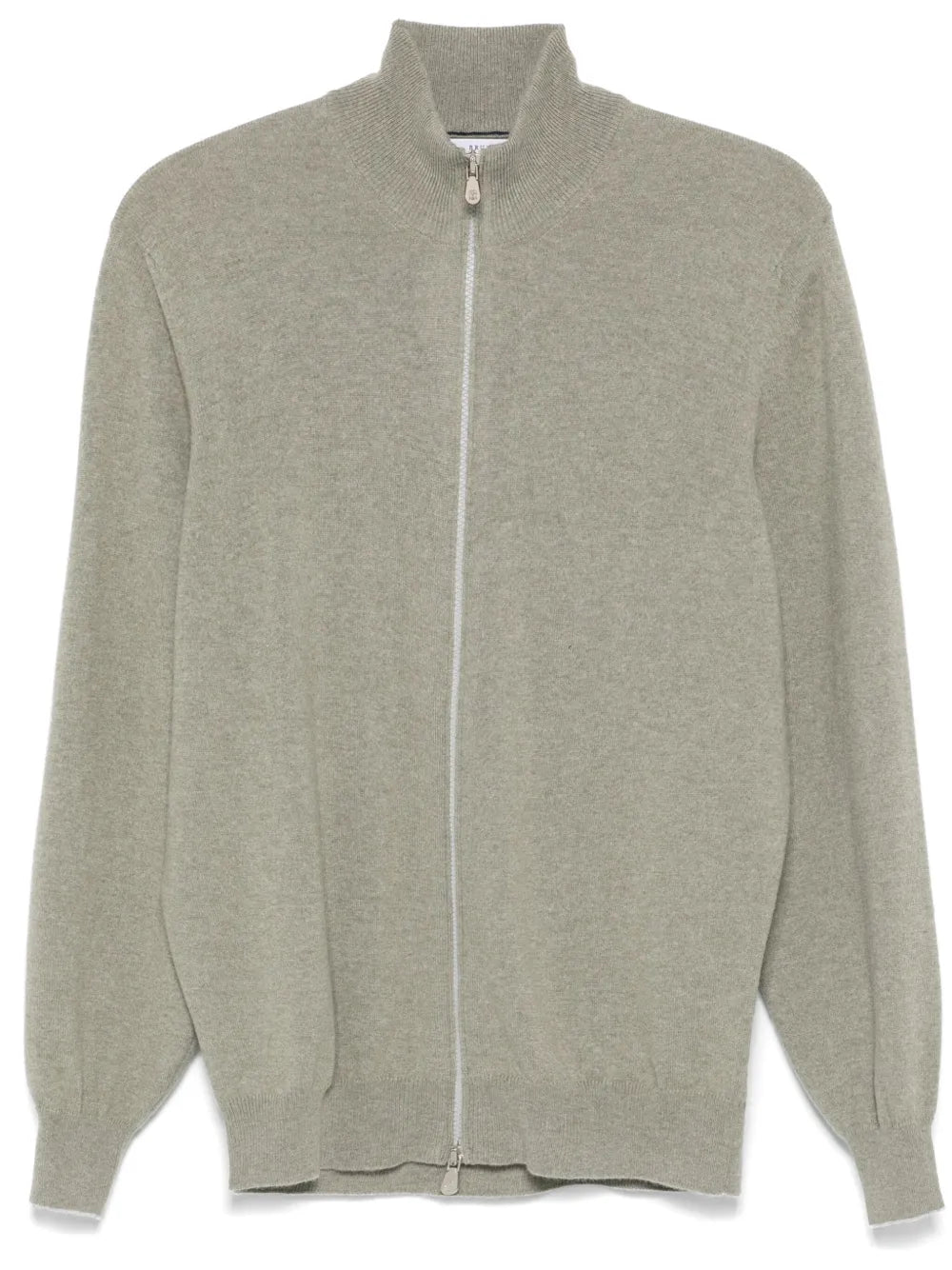Brunello Cucinelli Cashmere Cardigan — beige