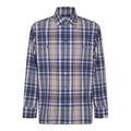 Golden Goose Shirts New Wheat/indigo Blue/old Red _co