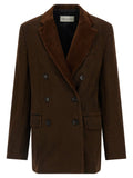 Dries Van Noten Befya Blazer — Brown