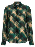 Dries Van Noten Chowy Shirt — Teal
