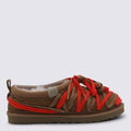 UGG Flat shoes Chestnut _cover Tex/le Sole El