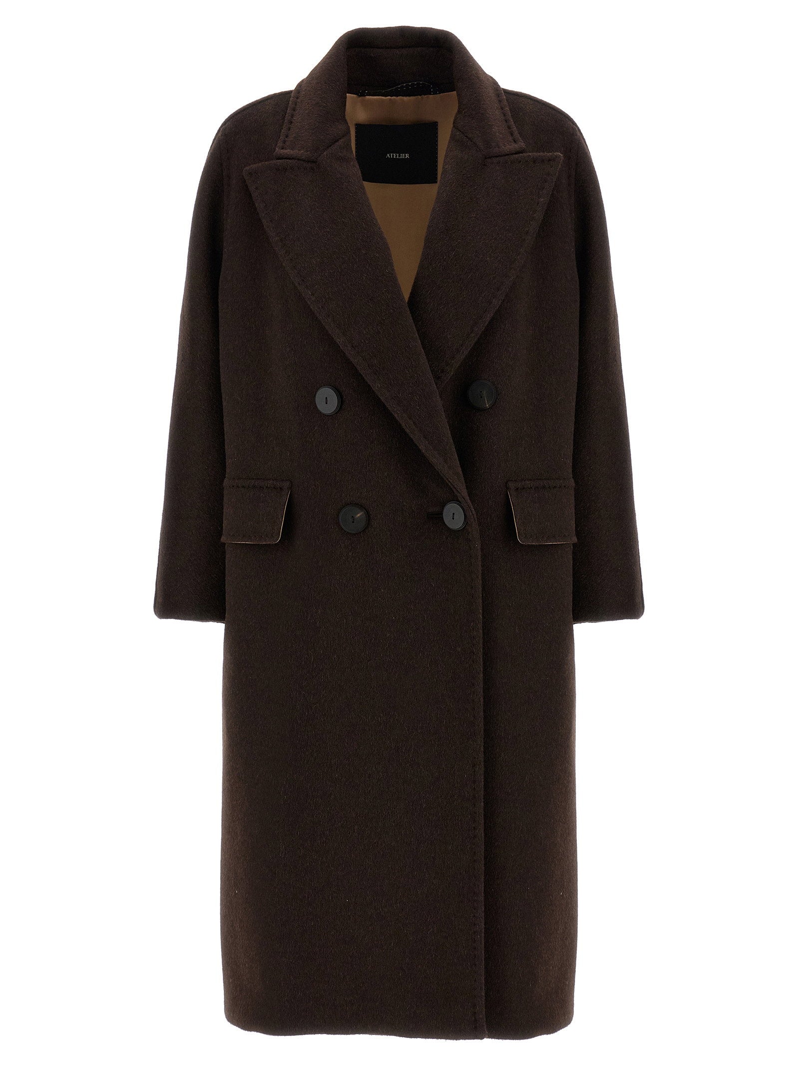 Max Mara Angus Coat — Brown