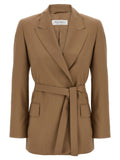 Max Mara Talento Blazer — Camel