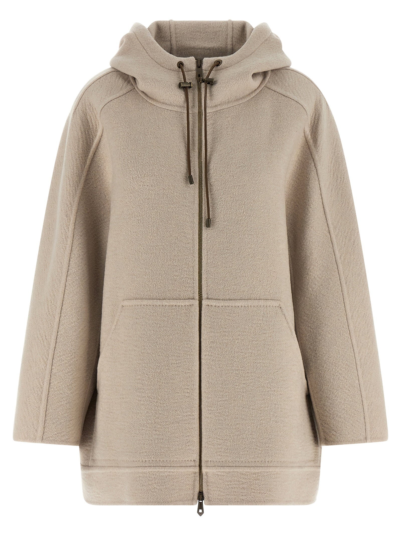Max Mara Gradi Coat — Beige