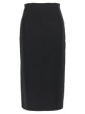 Max Mara Pece Skirt — Black
