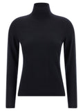 Max Mara Meana Turtleneck — Black
