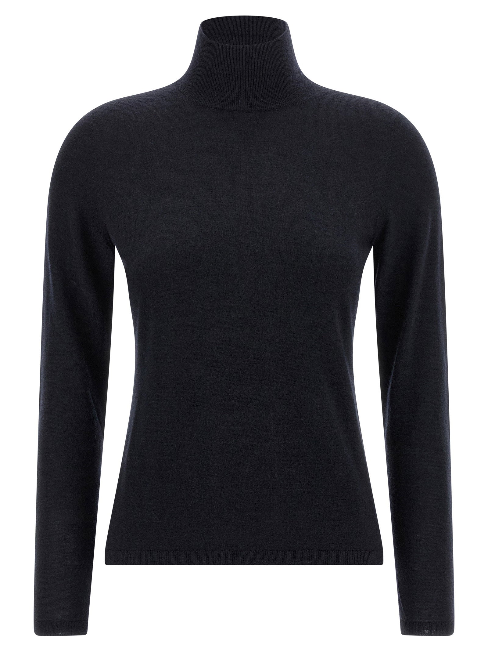 Max Mara Meana Turtleneck — Black