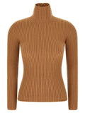 Max Mara Turtleneck — Camel