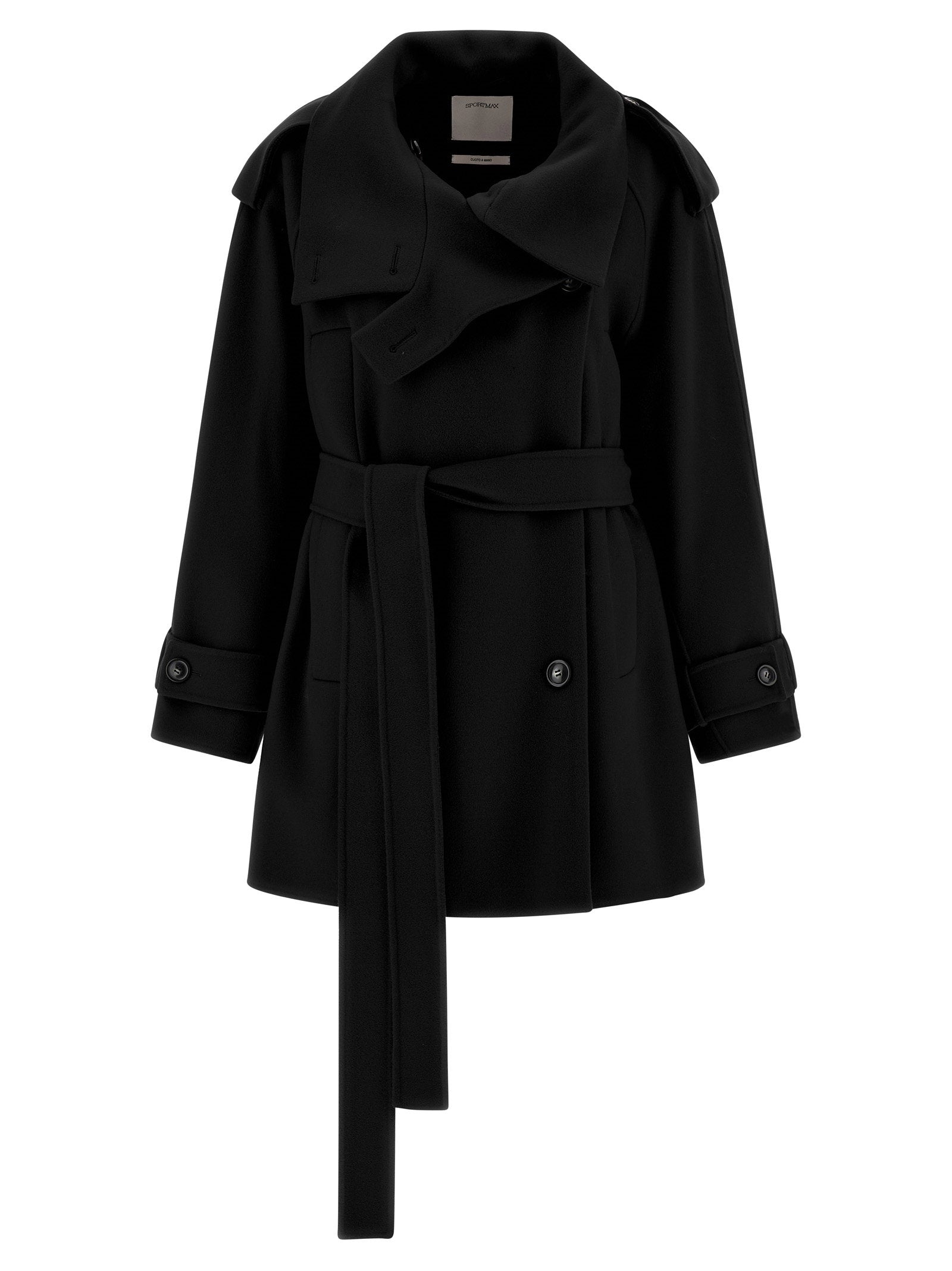 Sportmax Coat — Black