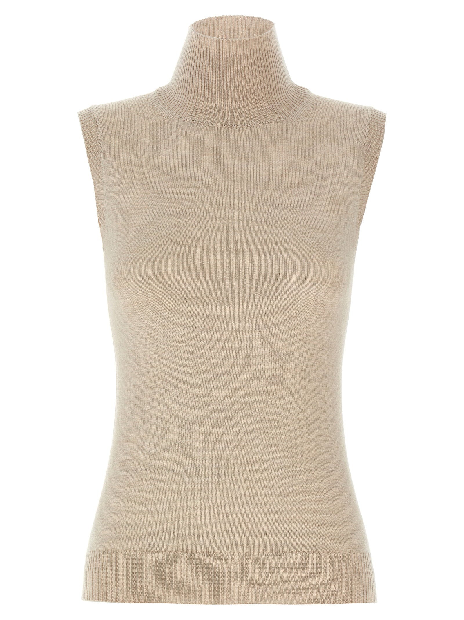 Sportmax Vertigo Tank Top — Beige