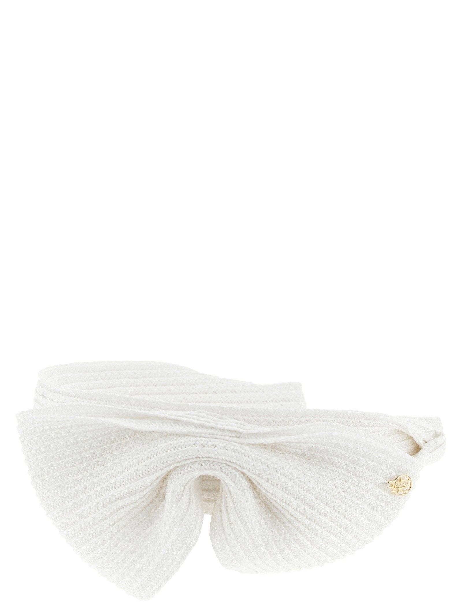 Maison Michel Beth Headband — White
