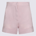 Max Mara Shorts Pink Wool Mohair Si