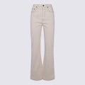 Burberry Jeans White _co Ea