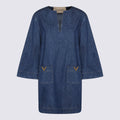 Valentino Dresses Medium Blue _co