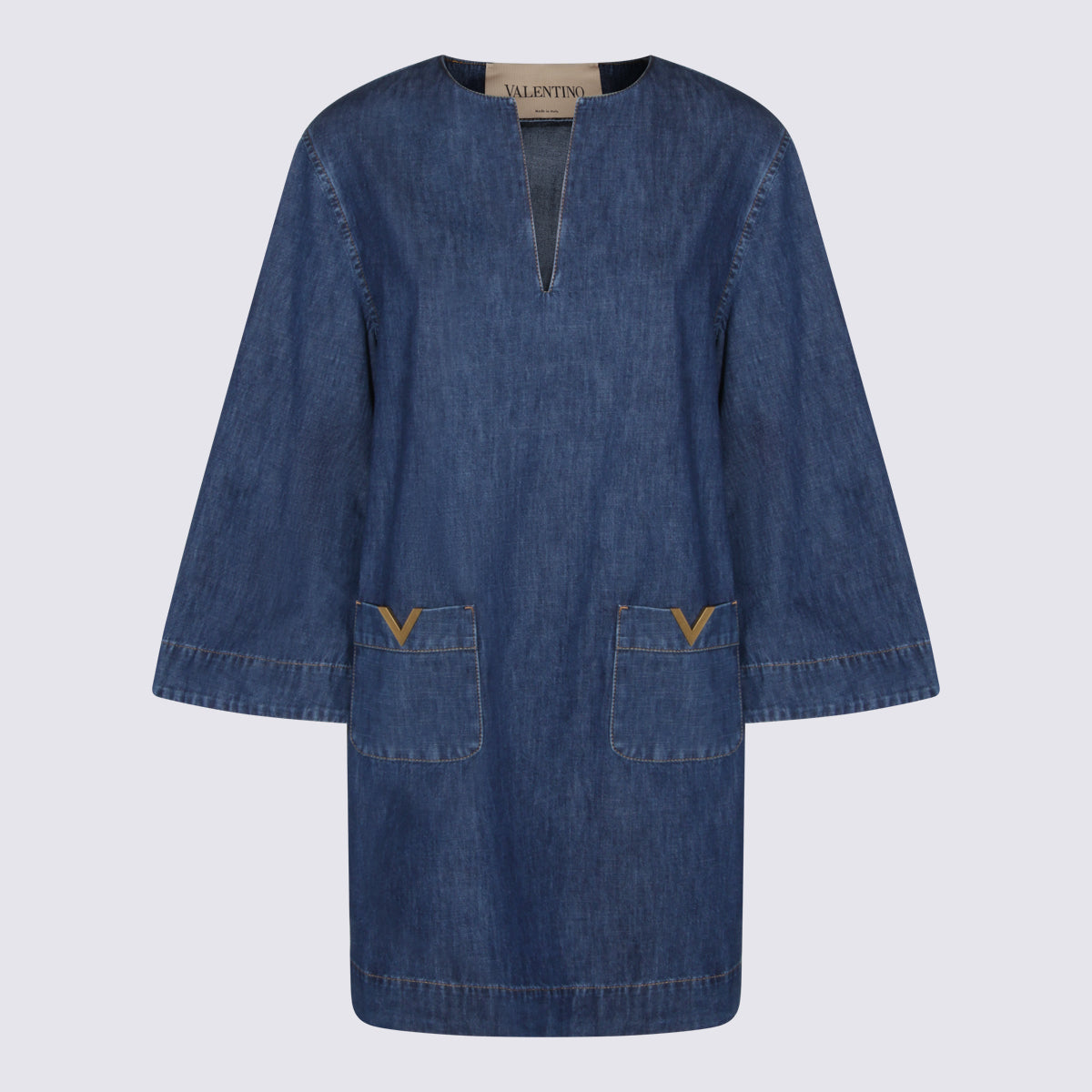 Valentino Dresses Medium Blue _co