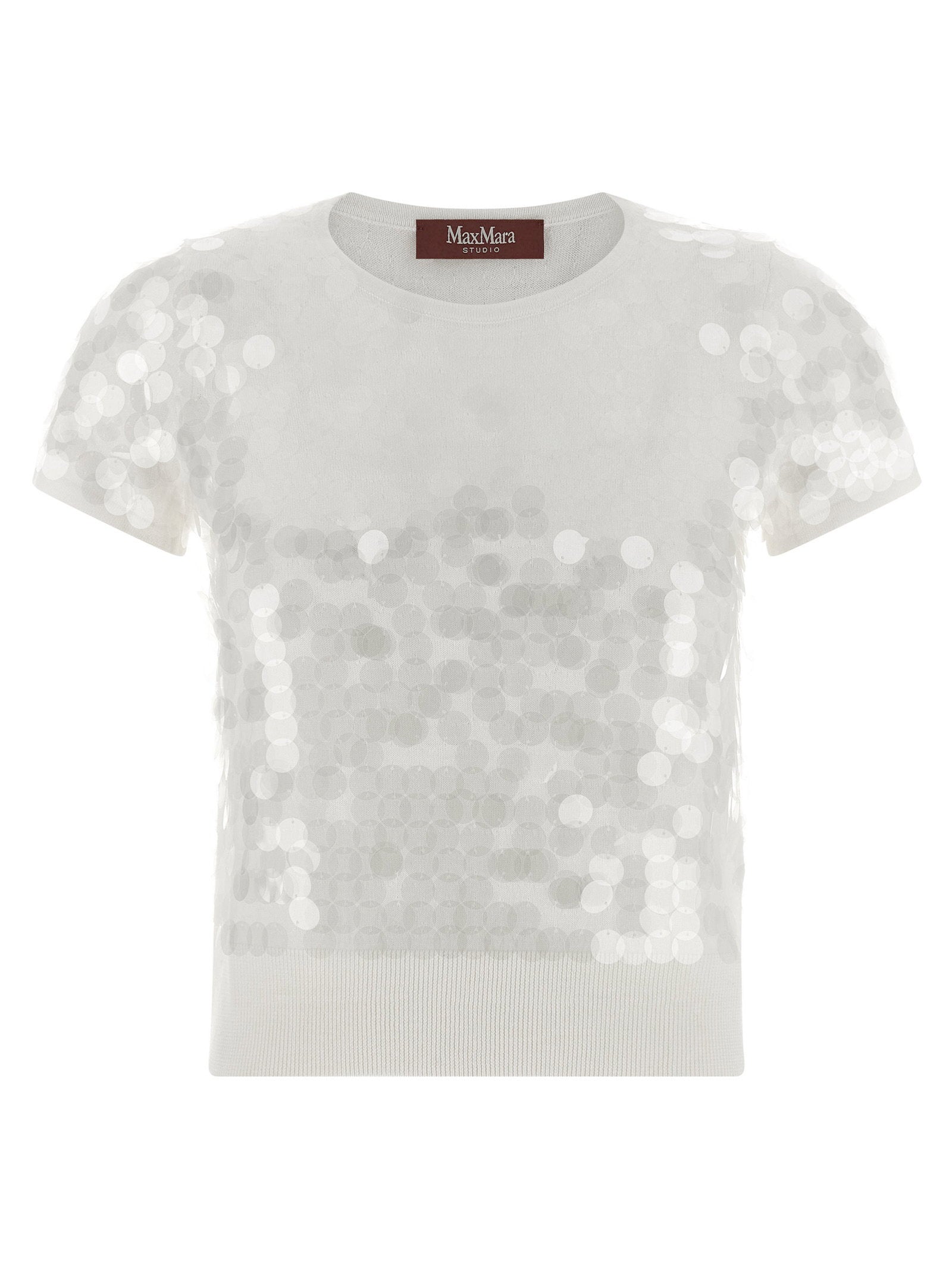 Max Mara Studio Saio Sweater — White